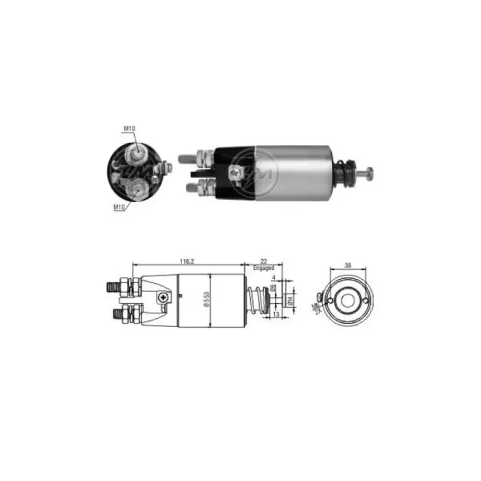 Mars Otomatigi 24V Renault Premium 2 Delik Kulaksiz Cargo 234484 | ZM 2897 | OEM 5000785288