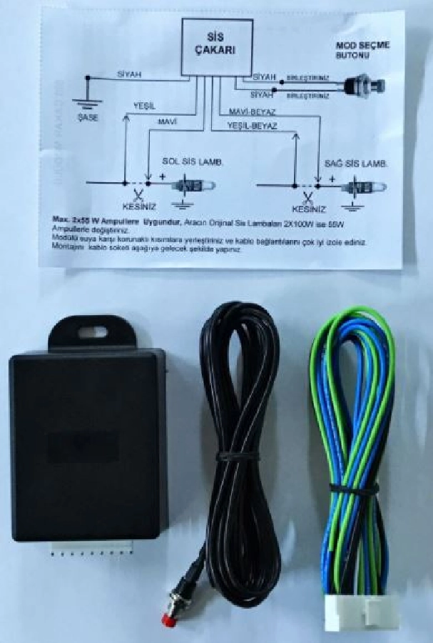 Çakar Modülü Sis Lambası İçin (8 Fonksiyonlu) | OEM AEM141203B