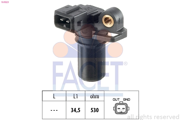 Krank Mili Pozisyon Sensoru 1.8 Tdci Connect 02>13 Focus 98>11 Mondeo 07> | FACET 9.0323 | OEM 1M5A 6C315 AE 1385381
