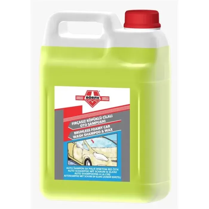 Fircasiz Kopuklu Cilali Oto Sampuani 5KG | BORFH 6020454