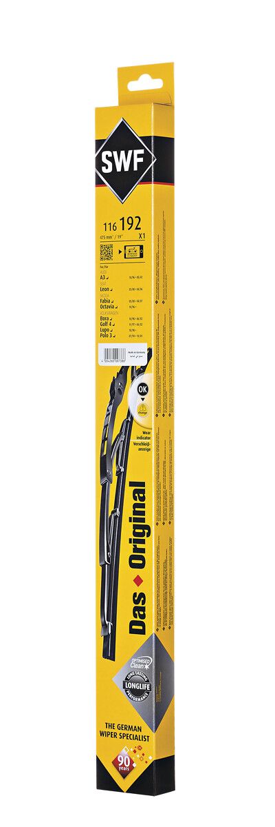 Silecek Supurgesi 475MM (Ad) Audi A3, Vw BORA,GOLF 4, LUPO,POLO (Yt) / (475) / (Swf) | VALEO 116192 | OEM 1J0998003 1J0998003 6426CC 6426PA 6426CC 6426PA
