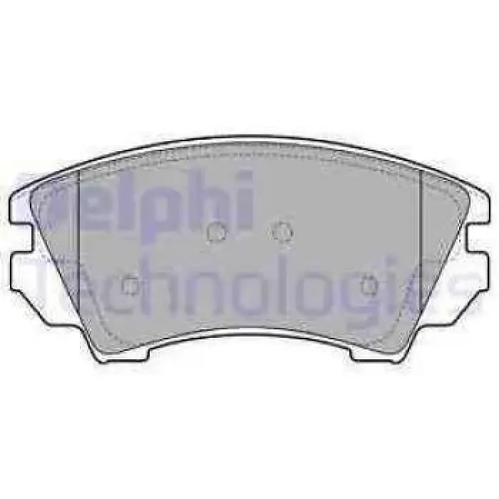 On Fren Balatasi Insignia Astra J Zafira C 17 Inch Jant | DELPHI LP2081 | OEM 1605434