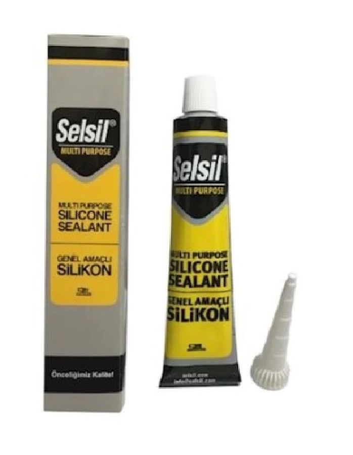 Silikon Tüp 50ml (Eko Amb) Şeffaf | OEM DOP-SC431