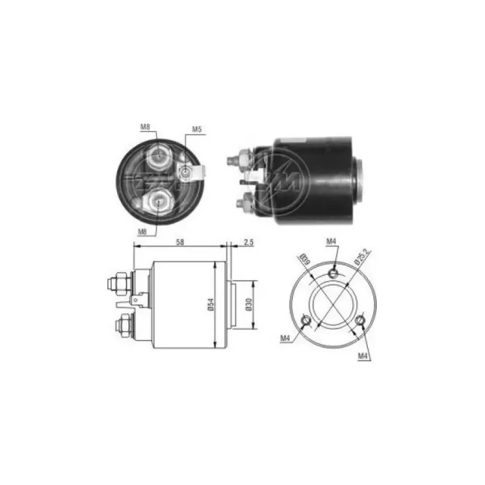 Mars Otomatigi 12V Opel Renault Peugeot Citroen | ZM 0492 | OEM 7701045012 9948724