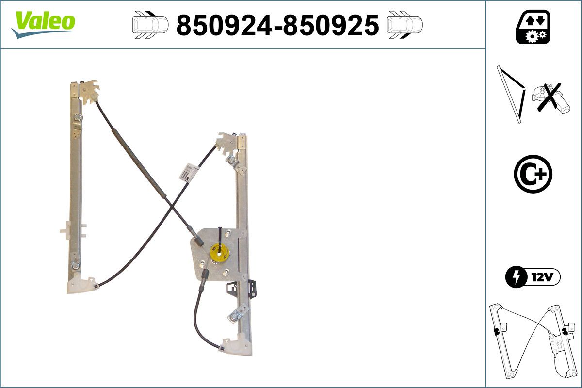 Cam Mekanizmasi On Sol Bmw E90 | VALEO 850924 | OEM 51337140587