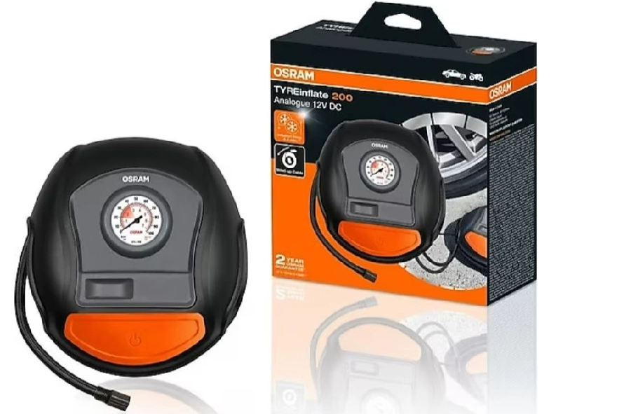 Osram OTI200 Tyreınflate 200 Analog Dısplay Lastik Şişirme Kompresörü | OEM OTI200