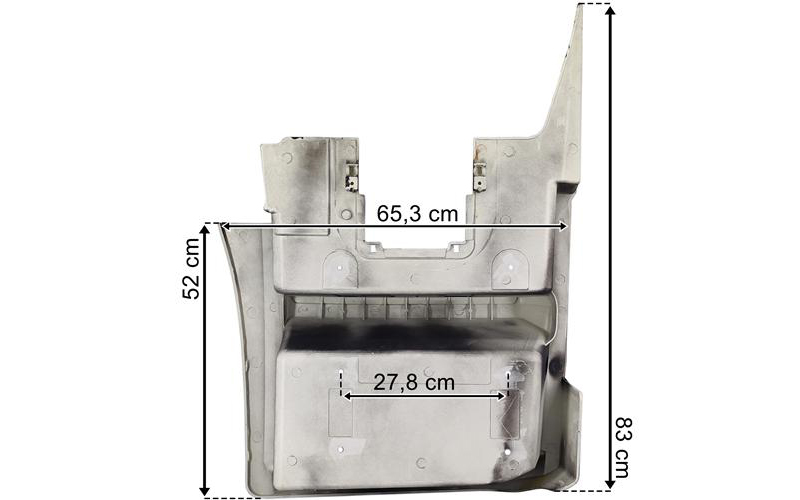 Basamak Axor 1840 Sol (Plastik-Boyasız) | OEM 9446601601