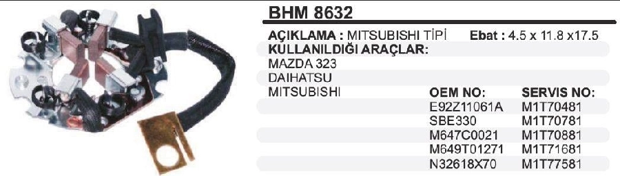 Marş Kömür Yuvası - Hyundai Sonata, Mazda | OEM PRS-BHM8632
