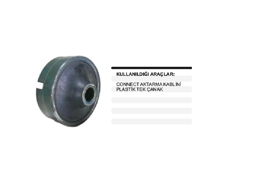 Alternatör Kasnak Connect Aktarma Kaplını Plastik Tek Çanak | OEM AKR270