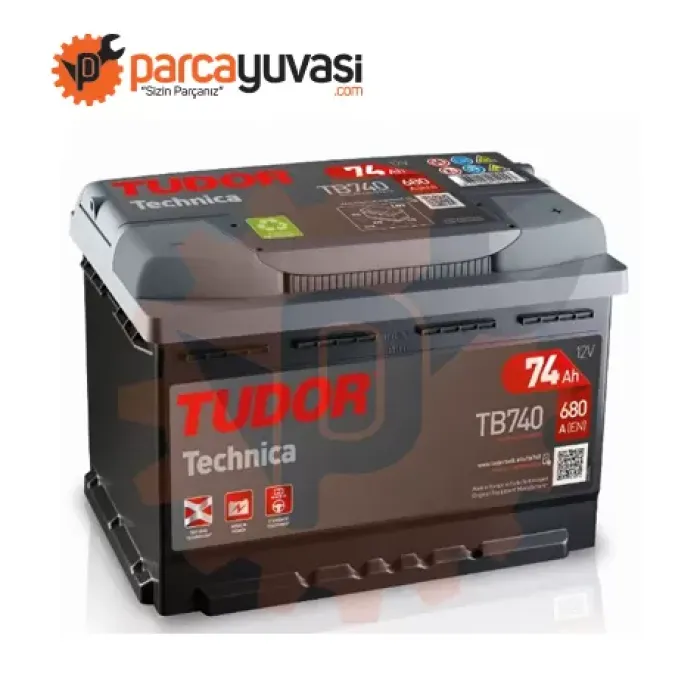 Aku 12V 74 Ah 680A L03 (278×175×190) | TUDOR TB740 | OEM 55176508