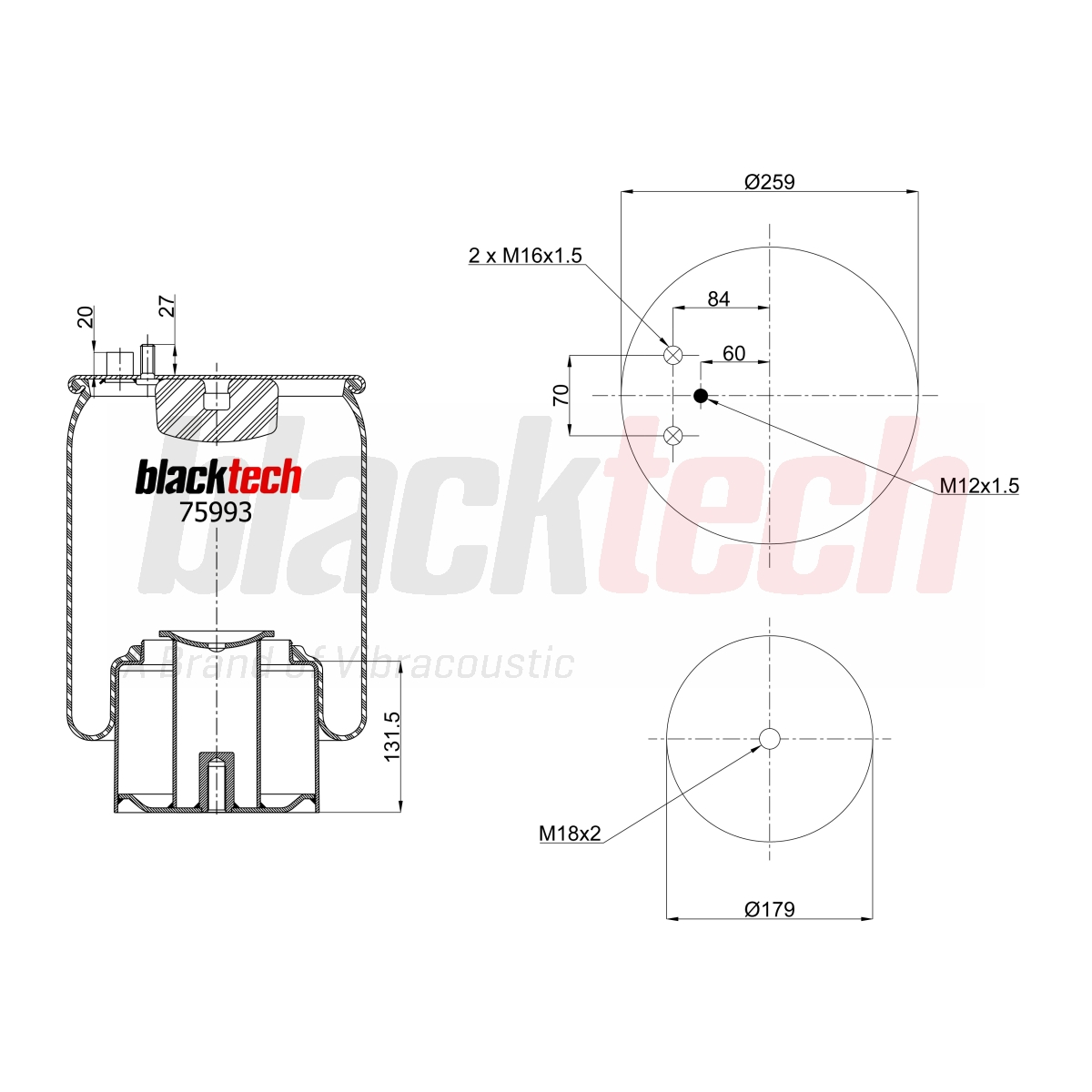 Körük Komple Metal Pistonlu - TGS,TGX | OEM 4882N1P05