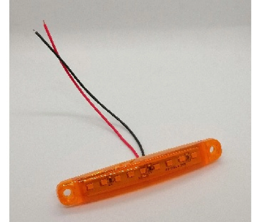 Side Marker Basamak Aydınlatma Sarı Cam Sarı 9LED 12V | OEM 005S12