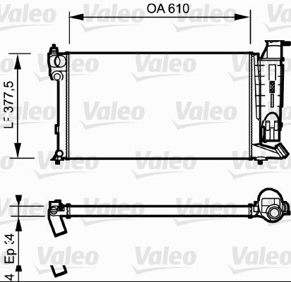 Motor Radyatoru P306 XU10J4 2,0 16V 1,9D Klimali | VALEO 730985 | OEM 1301TH