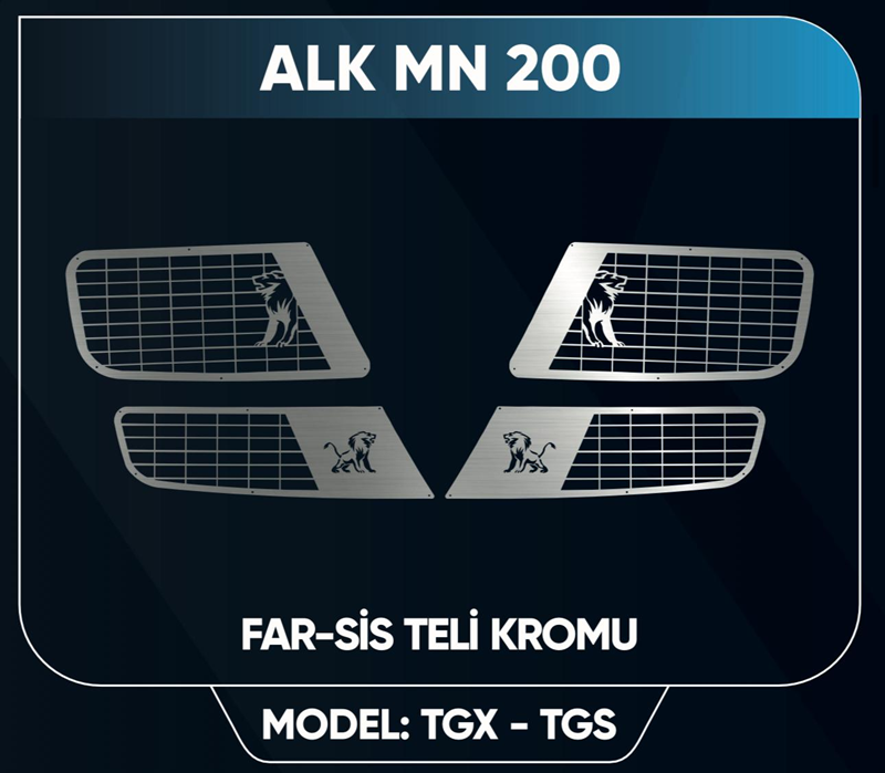 MAN TGX Far+Sis Teli Nikelajı