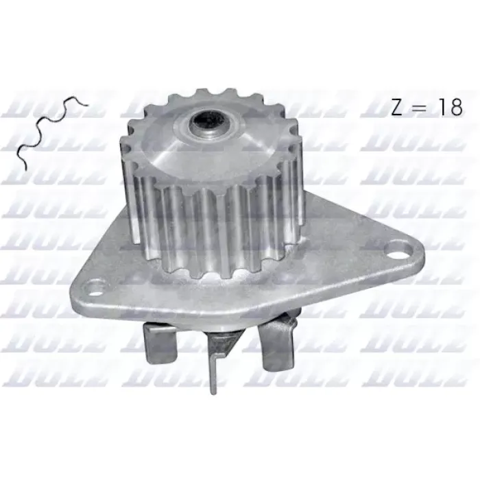Devirdaim Su Pompasi P206 P207 P307 C2 C3 C4 ET3J4 (1,6 16V) 18DIS | DOLZ C134 | OEM 1201G2