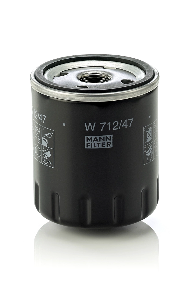 Yag Filtresi Boxer Jumper DJ5 (2,5 12V) Clio II Espace I II III Laguna I II R9 R11 R18 Trafic Master Safrane I II Volvo | MANN W712/47 | OEM 77 00 720 978