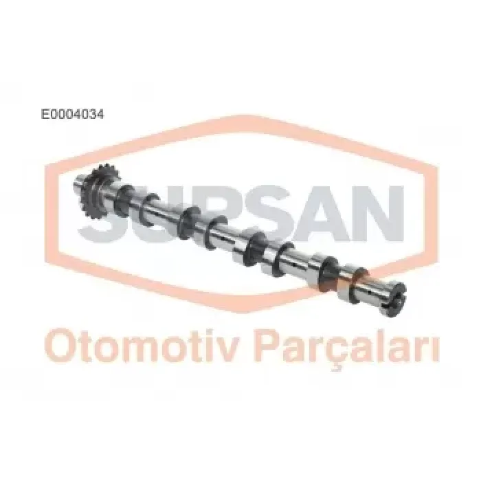 Eksantrik Mili (Egsoz) P1007 P206 P207 P307 P308 P3008 P5008 P407 Partner (II III) Expert III Berlingo (II III) C2 C3 (I II III) C4 C4 Picasso C5 (II III) Jumpy III Scudo III DV6TED4 (1,6HDI 16V) Focus 1,6TDCI 16V (Celik) | SUPSAN E0004034 | OEM