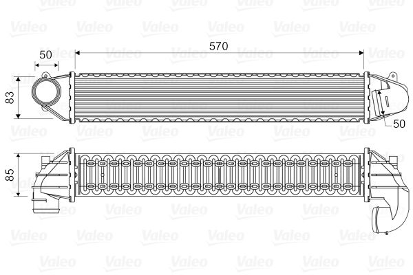 Turbo Radyatoru Ford Seat Vw | VALEO 817936 | OEM 1020622 1109138 1020622622 11091