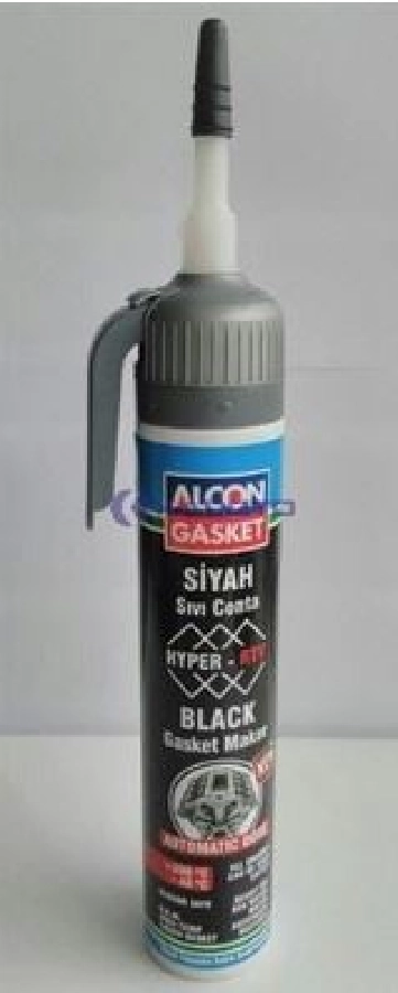 Sıvı Conta (Siyah) Kartuş 200ml Hyper-Rtv Otomatik Sıkma Aparatlı | OEM M-3326