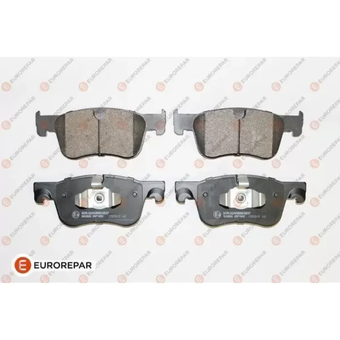 On Fren Balatasi Partner Prifter 18> / C4 Picasso 13> Spacetourer 18> / Combo E 18> Toyota Proacecity 19> (Kullanildigi Disk Capi: 283, Kalinlik:26) | EUROREPAR 1619791080 | OEM 1609898380