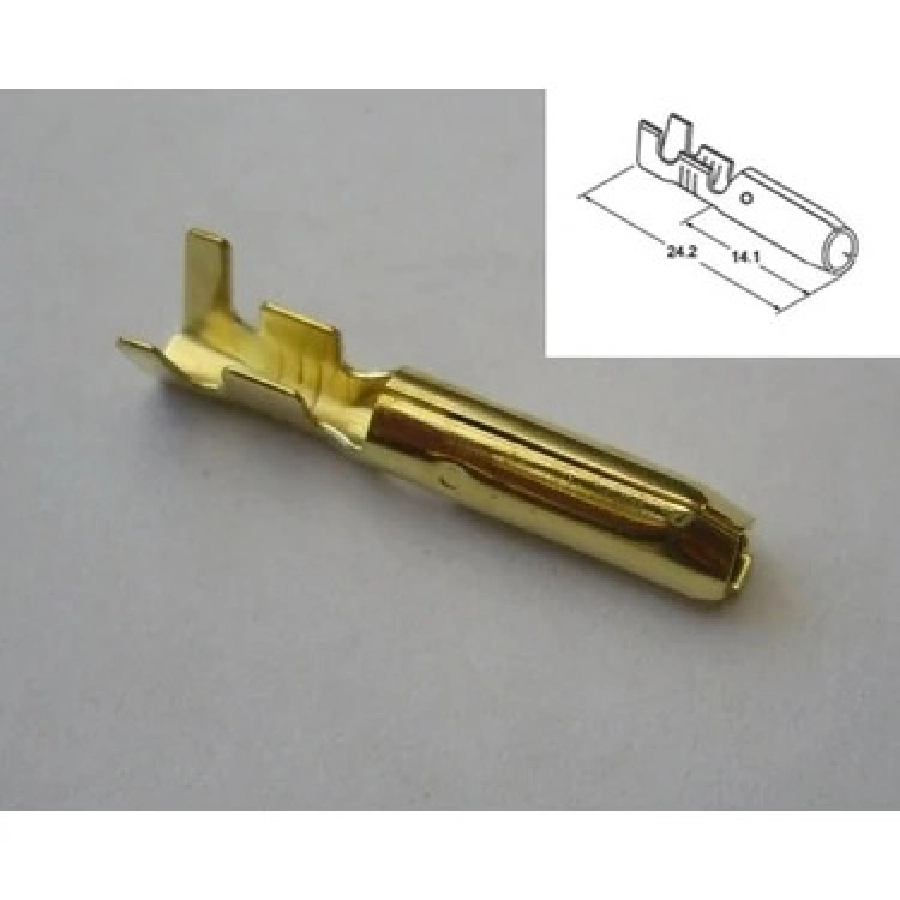 Kablo Ucu (300ADET) Yuvarlak Erkek | OEM TKS4E