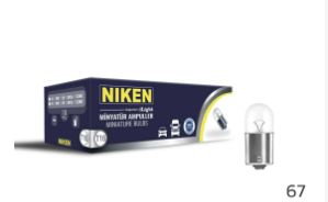 Niken 24 Volt 67 10 Wat Ampül BA15S