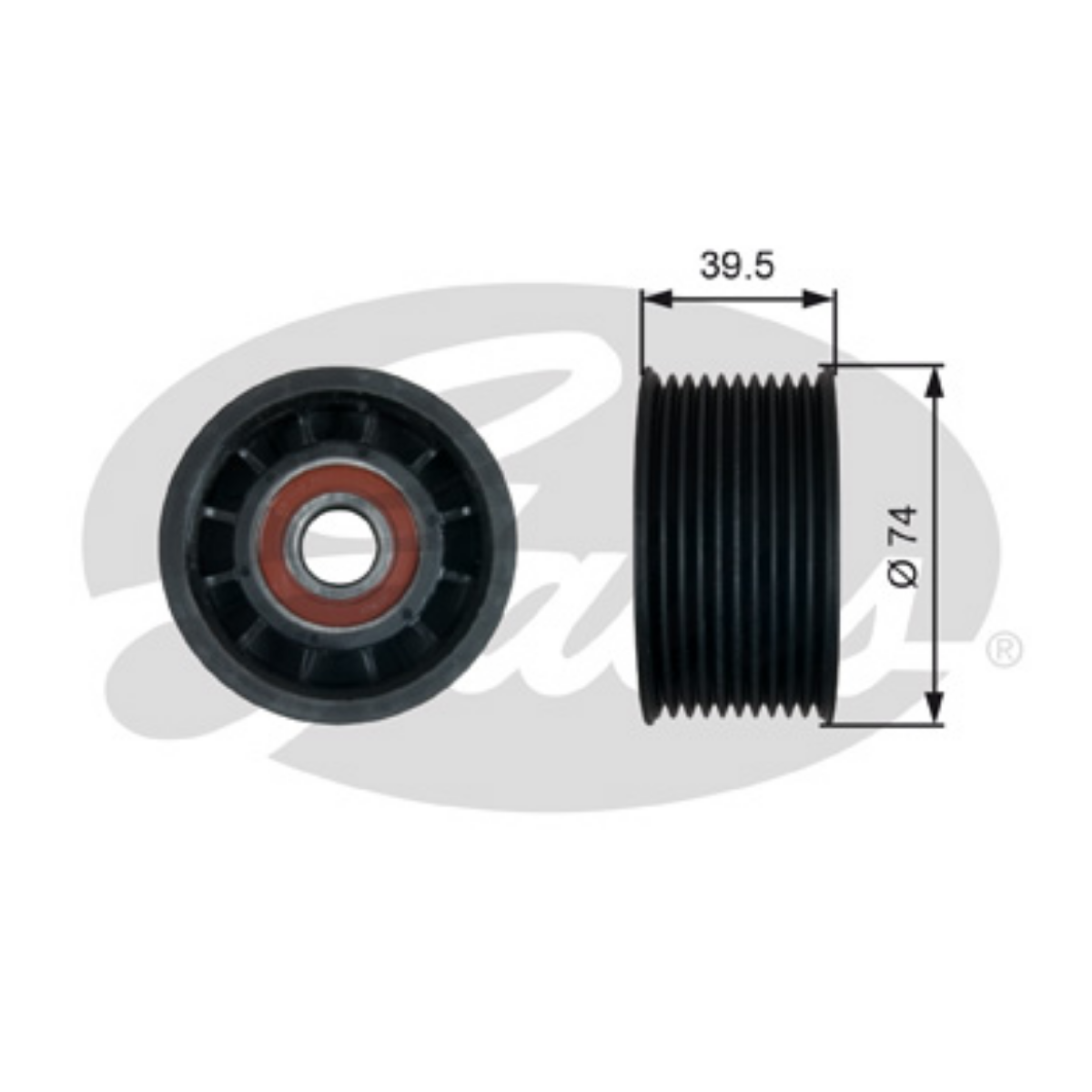 Avare Kasnak Kanallı Renault, Volvo D11 (Plastik) | OEM 7408086970