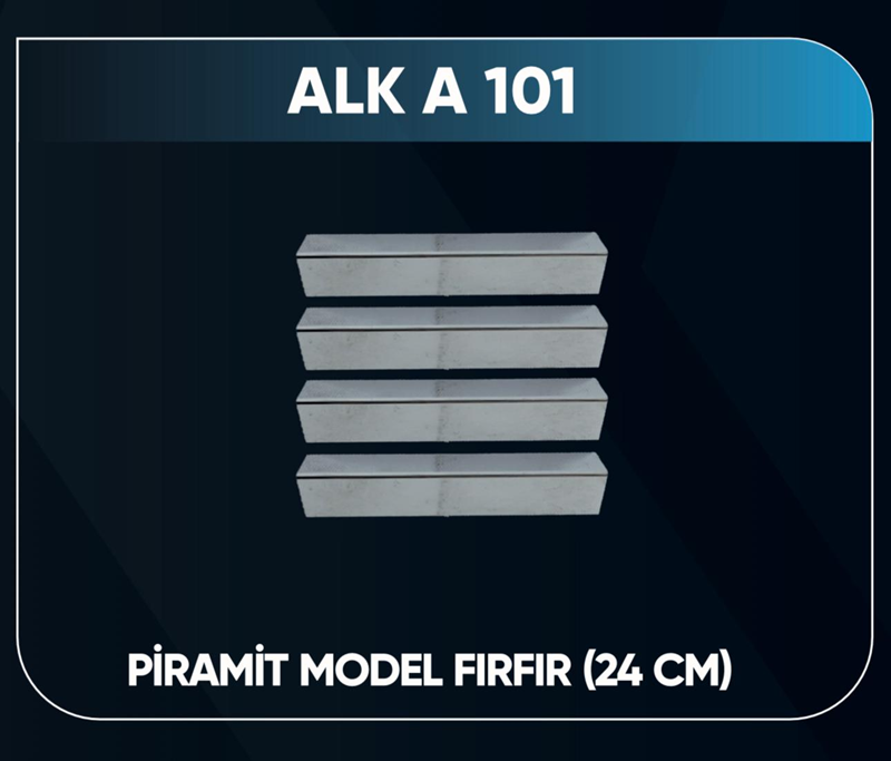 Alkotek Piramit Fırfır Orta Boy 24CM