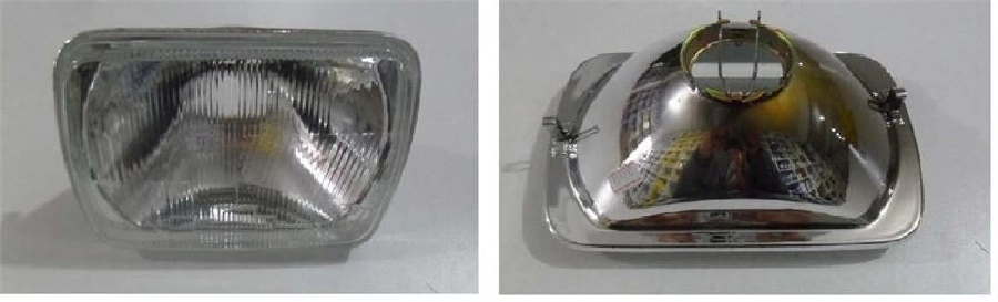 Far Reflek Kare Atom Tip 6052 H4 Tırnaklı (Çerçevesiz) | OEM 10390E