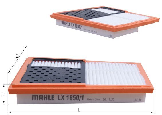 Hava Filtresi Sol X164 09>12 W204 07>14 W211 05>08 W221 05>13 W251 06>12 | MAHLE LX1850/1 | OEM A6420942104