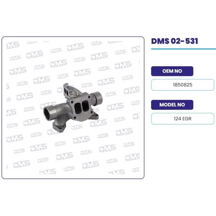 Egzoz Manifoldu Orta EGR'Li Scania P G R T 124 | DEMOSAN 02-531 | OEM 1850825-1496720