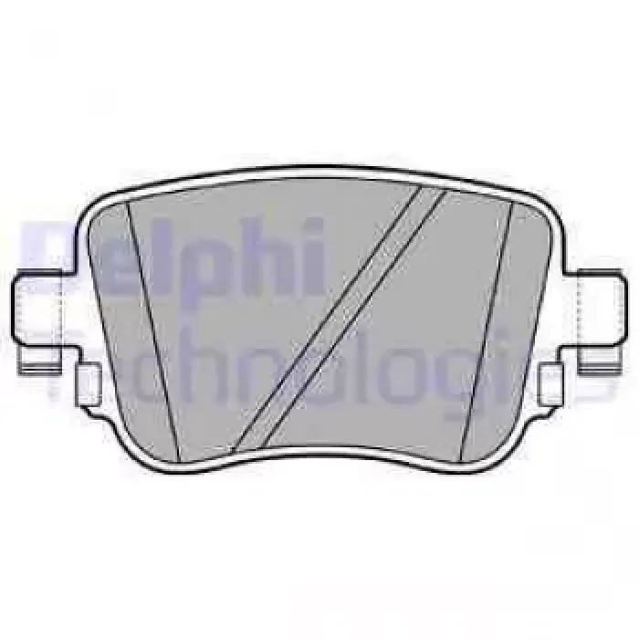 Fren Balatasi Arka Sharan 10> Caddy 4 15> A1 10> Q3 11> / Alhambra 10> Leon 12> Octavia 3 13> | DELPHI LP2709 | OEM 7N0698451A 5Q0698451B 2K5698451B