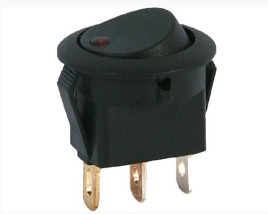 Anahtarl LED'li Tuş Yuvası Mini Kırmızı | OEM AEM300111