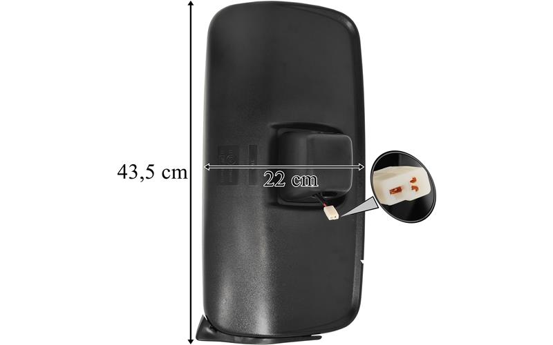 Ayna Axor Y.m Büyük Sol Motorsuz | OEM 0008101479