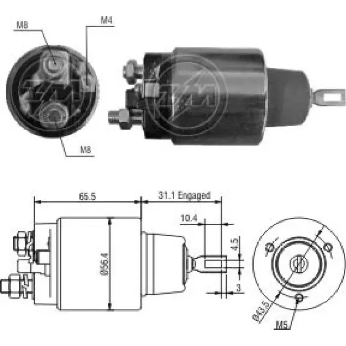 Mars Otomatigi 12V Magirus Minibus Khd Ym | ZM 1975 | OEM 1319265