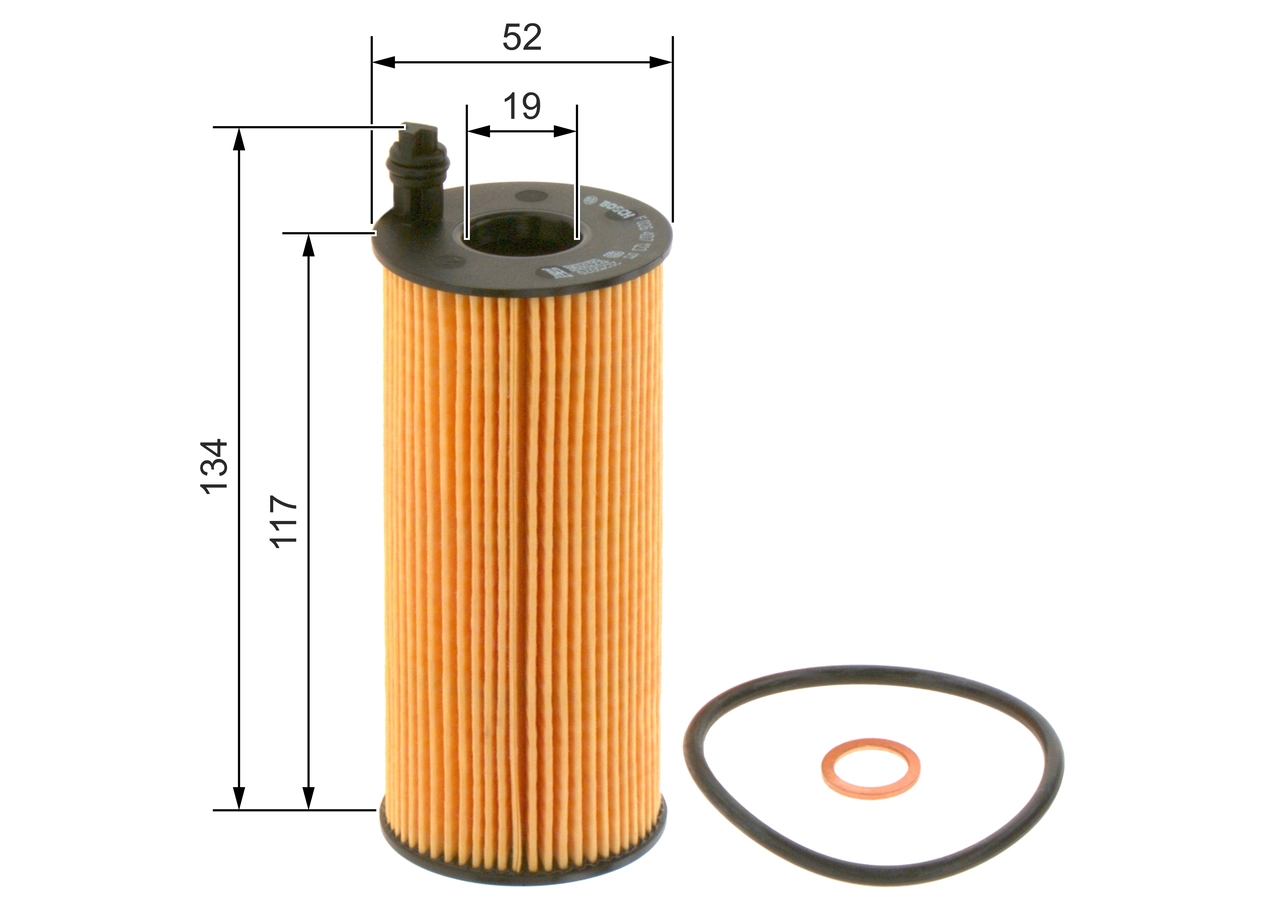 Yag Filtresi Bmw F10 F20 F30 F32 F36 F01 E90 F22 E84 F25 F15 F16 F26 Mini R56 R60 11> | BOSCH F026407123 | OEM 11428507683