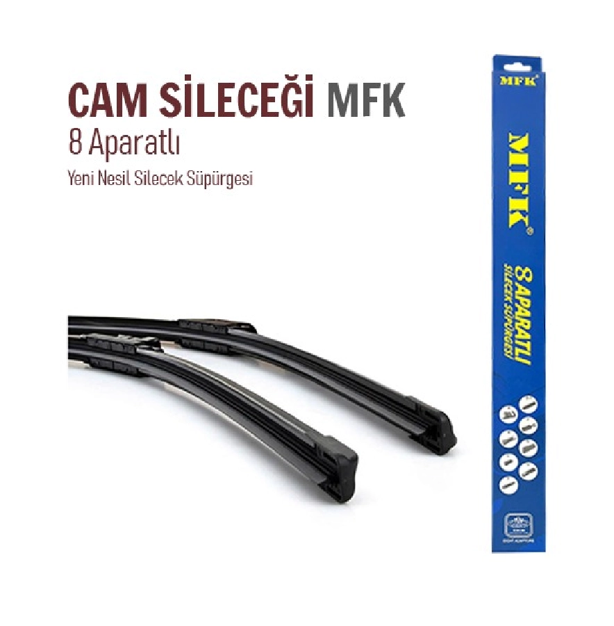 Mfk 600MM 8 Aparatlı Hybrid Silecek Süpürgesi | OEM 928-600