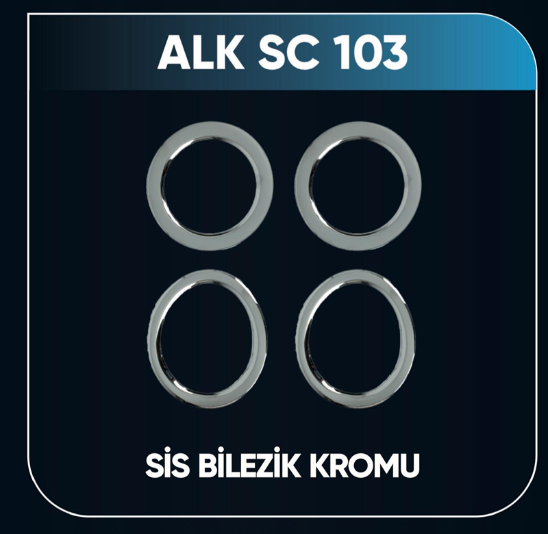 Scanıa Sis Lamba Çerçevesi 4 Adet Baskılı
