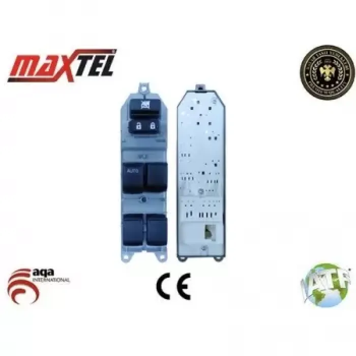 Cam Acma Kapama Anahtari Sol Toyota Carolla Auris 06-12-Yaris-RAV4-Camry 15 Pin | MAXTEL 18210203 | OEM 84820-06100
