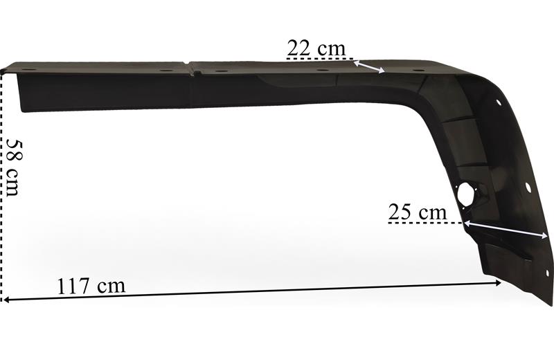 Ön Çamurluk Volvo Fl 6 New Model Sol | OEM 3954340
