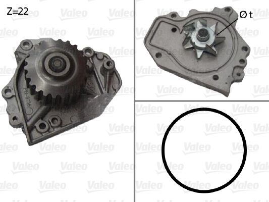 Devirdaim Honda Civic 1,6 16V,97 | VALEO 506680 | OEM 19200P72013 19200P7