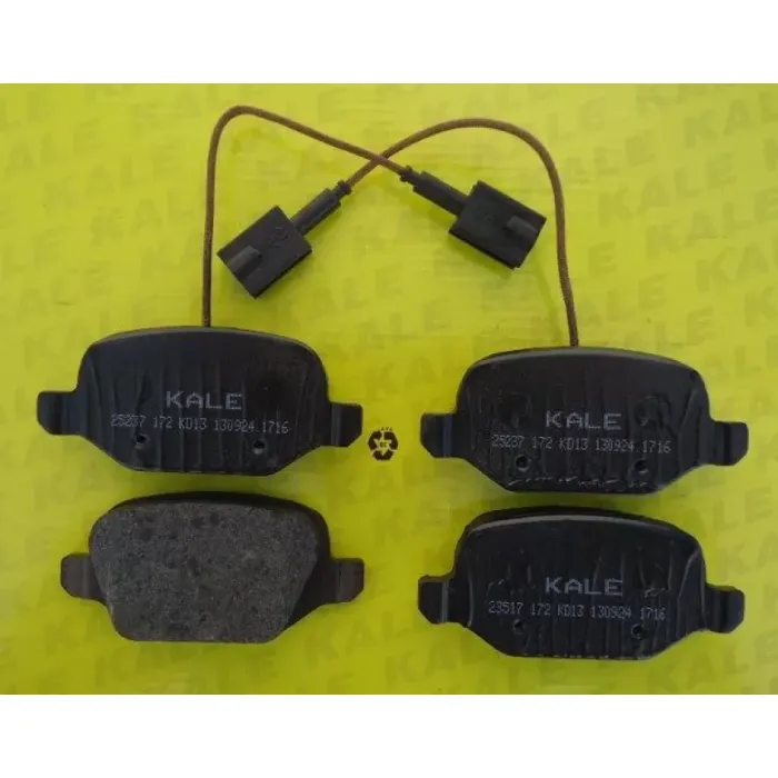 Arka Fren Balatasi Linea 07> Alfa 147 01> 156 2,0 | KALE B 23517 172 05 ANS | OEM 9951222 9948338 77362675
