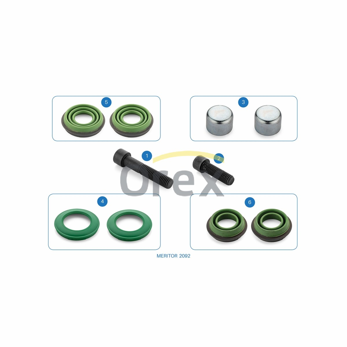 Kaliper Tamir Takımı Meritor | OEM MCK1193