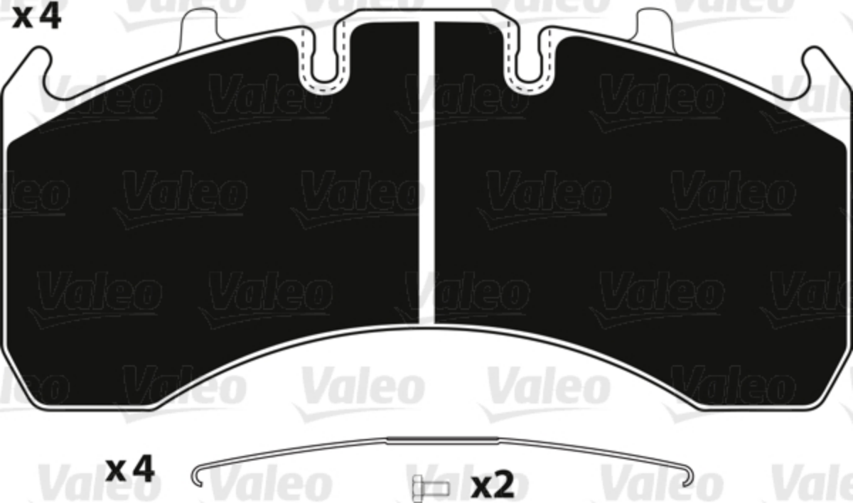 Disk Fren Balatasi (Optipack) (Arka) Renault Magnum DXI, Premium DXI; Volvo Fh (Sensörsüz) | OEM 20568713