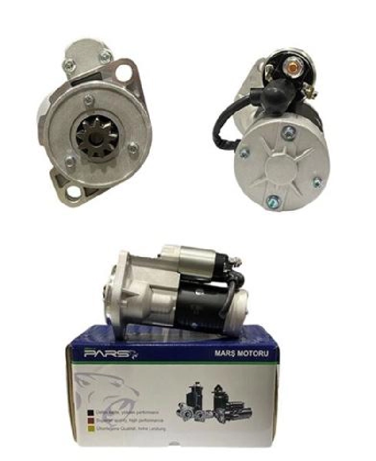 Mars Motoru 12V 9 Dış 2.3 kW Hitachi Tipi Komatsu Forklift Samsung SE5D-3 Yanmar Str-6140 22255566 | OEM PRS-STR6016