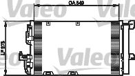 Klima Radyatoru Opel / Vauxhall Zafira | VALEO 818047 | OEM 1850073 1850073 93170608 1850291 95515190 93170608 1850291 95515190