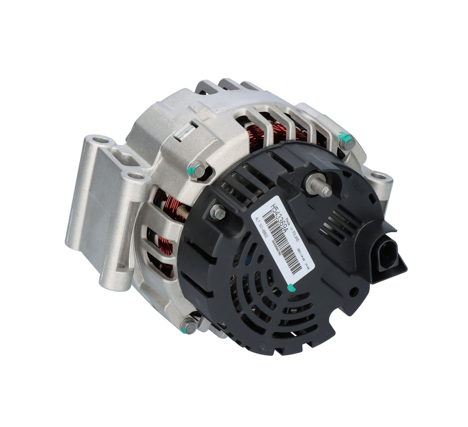 Alternator 12V 140A Passat Scirocco Golf VI Octavia Super B Leon Toledo 1,8TSI / 2,0FSI TDI | VALEO 439393 | OEM 06B903016AA 06B903016AA 06B903016AB 06B903016 06B903016AB 06B903016