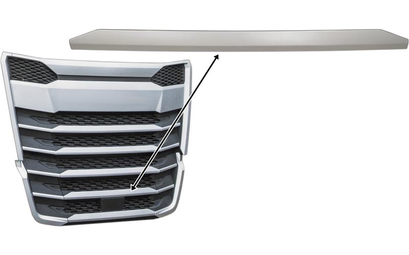 Alt Panjur Izgara Çıtası DAF Xg+ (Orta) | OEM 2384751