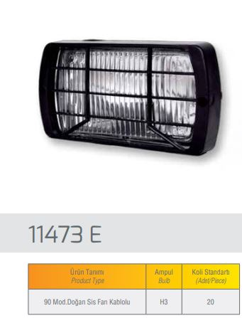 Reflektor R12 Toros 1995> H1 Ic | FARBA 11706D