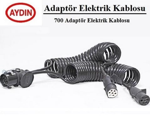 Aydın Adaptör Kablo 3 Fişli (2x5,5) İkili